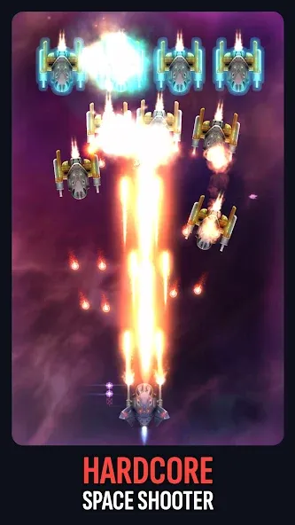 Galaxy Keeper: Space Shooter [МОД: Бесконечные деньги, Монеты и Мега MOD] Screenshot 1