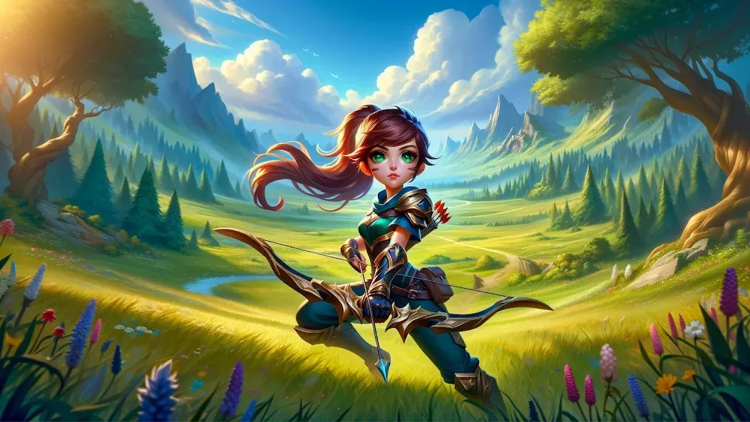 Archer Hunter - Adventure Game (Арчер Хантер) [МОД: Деньги, Монеты и Меню MOD] Screenshot 1