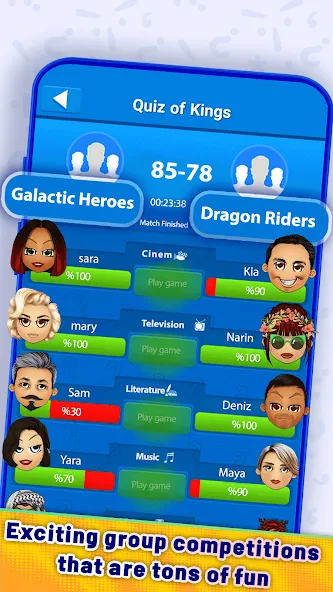Quiz Of Kings: Trivia Games (Квиз Оф Кингс) [МОД: Деньги, Монеты и Меню MOD] Screenshot 4