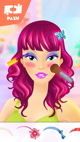 Makeup Girls - Games for kids [МОД: Деньги, Монеты и Меню MOD] Screenshot 4