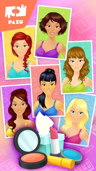 Makeup Girls - Games for kids [МОД: Деньги, Монеты и Меню MOD] Screenshot 5