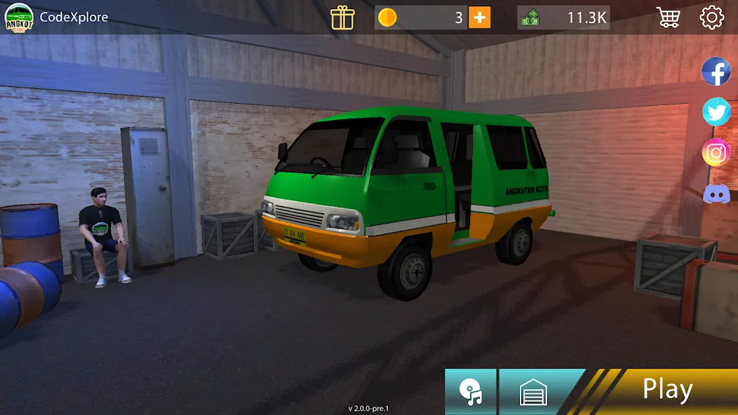 Angkot d Game (Ангкот д Гейм) [МОД: Бесконечные деньги, Монеты и Мега MOD] Screenshot 2