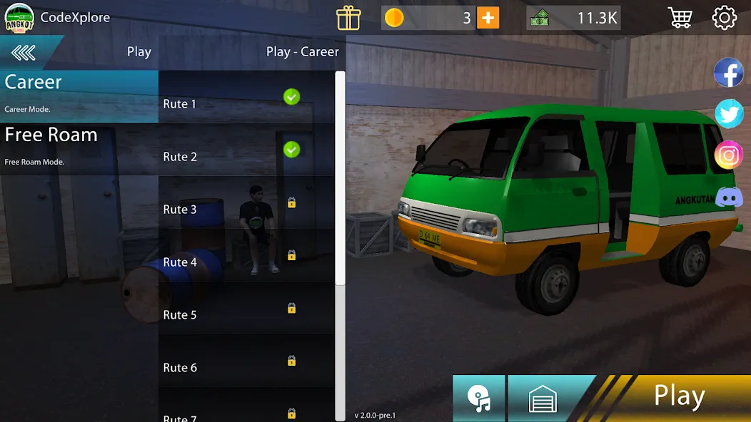 Angkot d Game (Ангкот д Гейм) [МОД: Бесконечные деньги, Монеты и Мега MOD] Screenshot 3