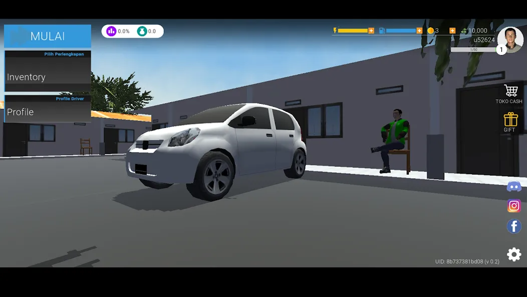 Taxi Online Simulator ID (Такси онлайн симулятор ) [МОД: Бесконечные деньги, Монеты и Мега MOD] Screenshot 2