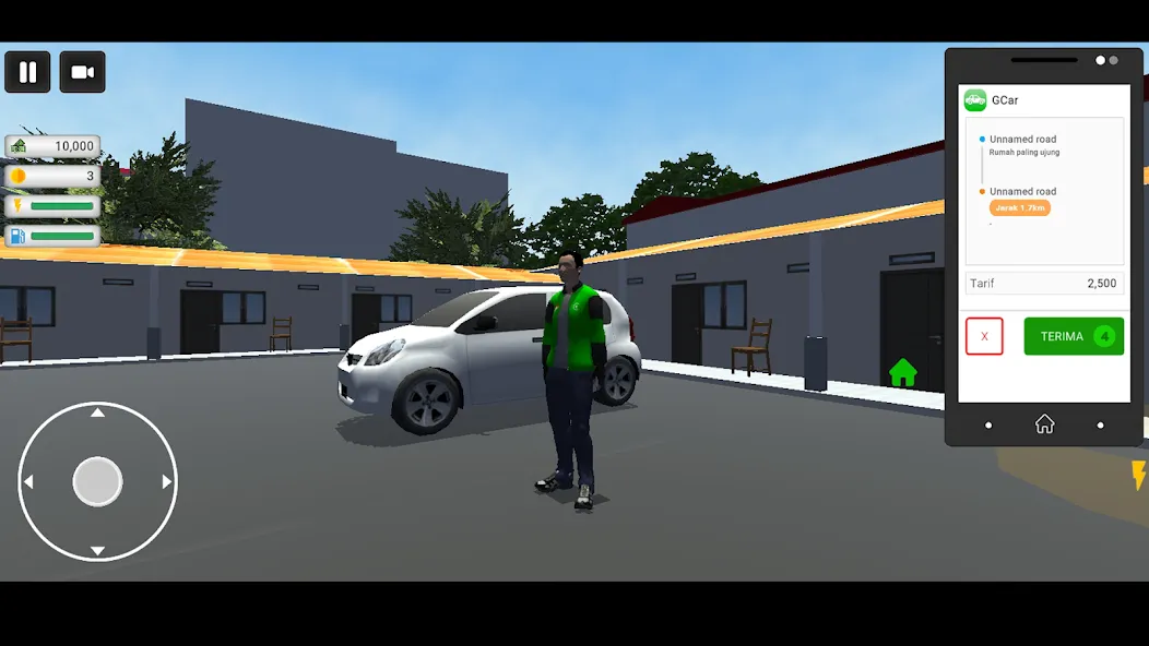 Taxi Online Simulator ID (Такси онлайн симулятор ) [МОД: Бесконечные деньги, Монеты и Мега MOD] Screenshot 4