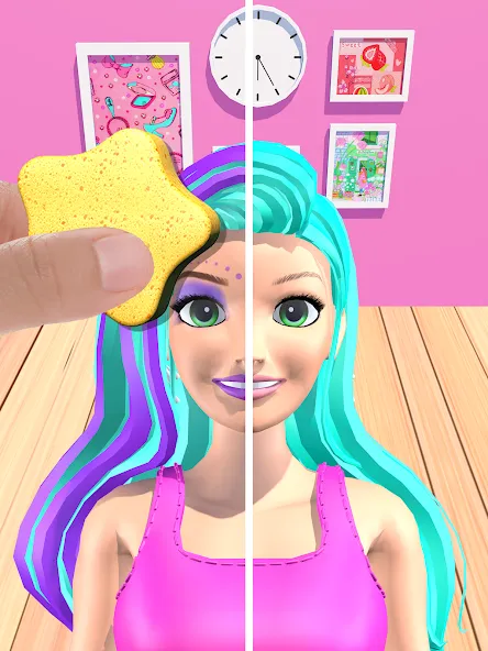 Color Reveal Suprise Doll Game (Цветной сюрпризный кукольный игровой набор) [МОД: Бесконечные деньги, Монеты и Мега MOD] Screenshot 5