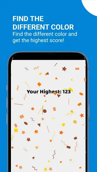 Color Blind Test Game [МОД: Деньги, Монеты и Меню MOD] Screenshot 2