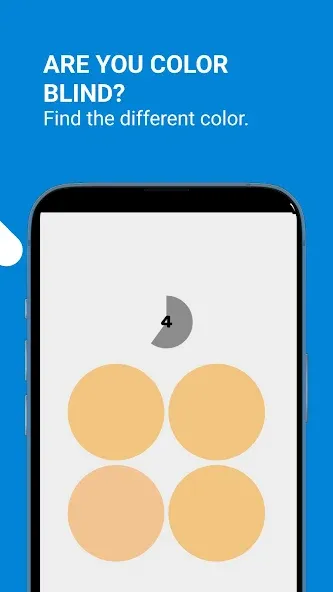 Color Blind Test Game [МОД: Деньги, Монеты и Меню MOD] Screenshot 5