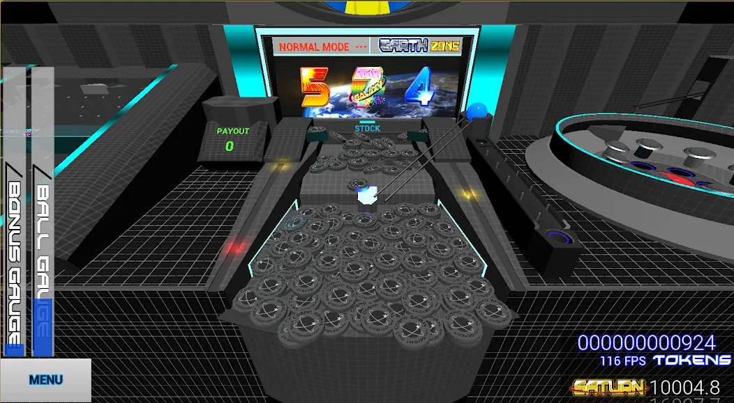 CosmoSpiral(メダルゲーム) (КосмоСпирал) [МОД: Бесконечные деньги, Монеты и Мега MOD] Screenshot 1