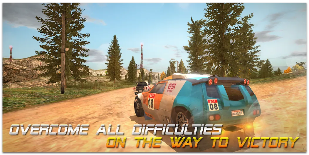 Xtreme Rally Driver HD (Экстримальный Ралли Пилот ) [МОД: Деньги, Монеты и Меню MOD] Screenshot 3