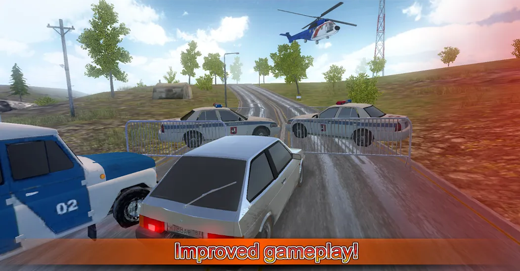 Driving simulator VAZ 2108 SE [МОД: Меню, Бесконечные монеты и Открытые уровни] Screenshot 2