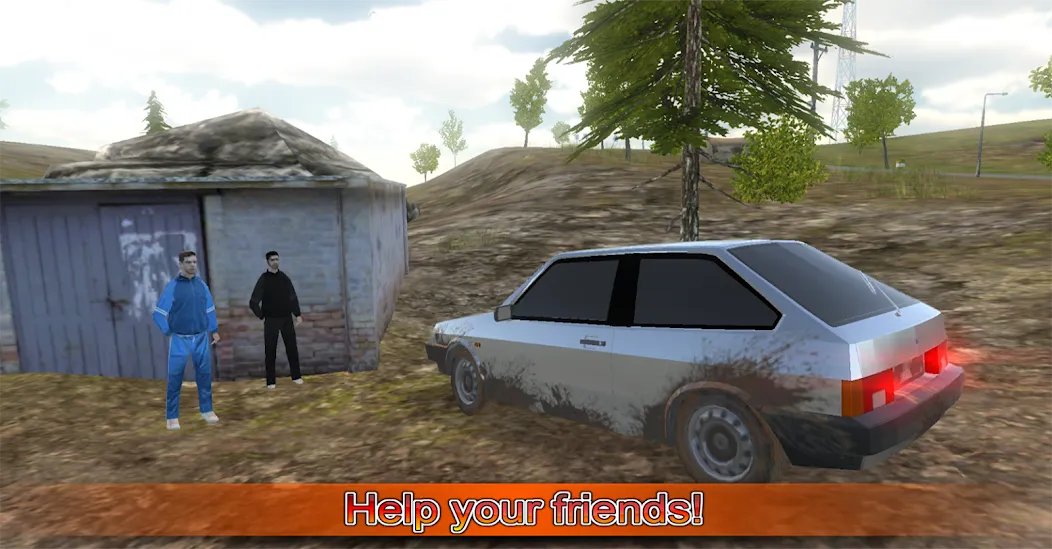 Driving simulator VAZ 2108 SE [МОД: Меню, Бесконечные монеты и Открытые уровни] Screenshot 3