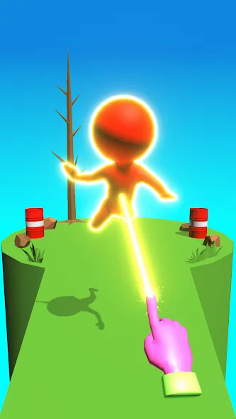 Magic Finger 3D [МОД: Бесконечные деньги, Монеты и Мега MOD] Screenshot 1