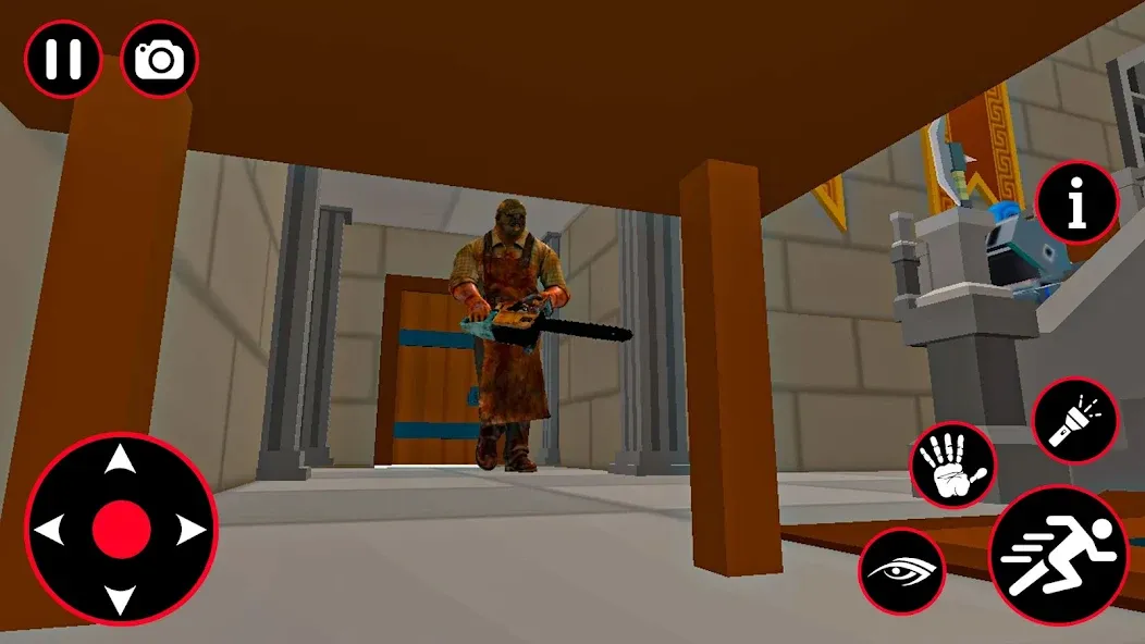 Mr'Butcher granny Horror House [МОД: Меню, Бесконечные монеты и Открытые уровни] Screenshot 1