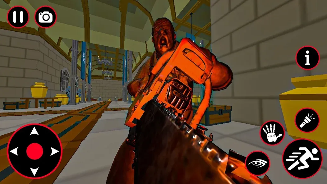 Mr'Butcher granny Horror House [МОД: Меню, Бесконечные монеты и Открытые уровни] Screenshot 2