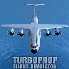 Скачать Turboprop Flight Simulator (Турбовинтовой симулятор полета 3D) [МОД: Бесконечные деньги, Монеты и Мега MOD] | Взлом Turboprop Flight Simulator на Андроид