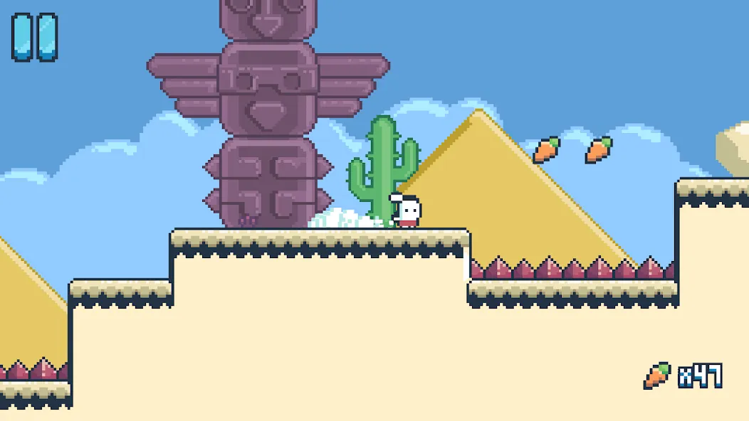 Yeah Bunny! [МОД: Меню, Бесконечные монеты и Открытые уровни] Screenshot 4