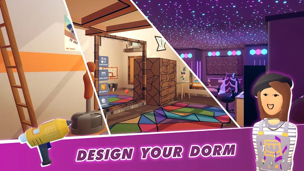 Rec Room - Play with friends! (Рек комната) [МОД: Меню, Бесконечные монеты и Открытые уровни] Screenshot 2