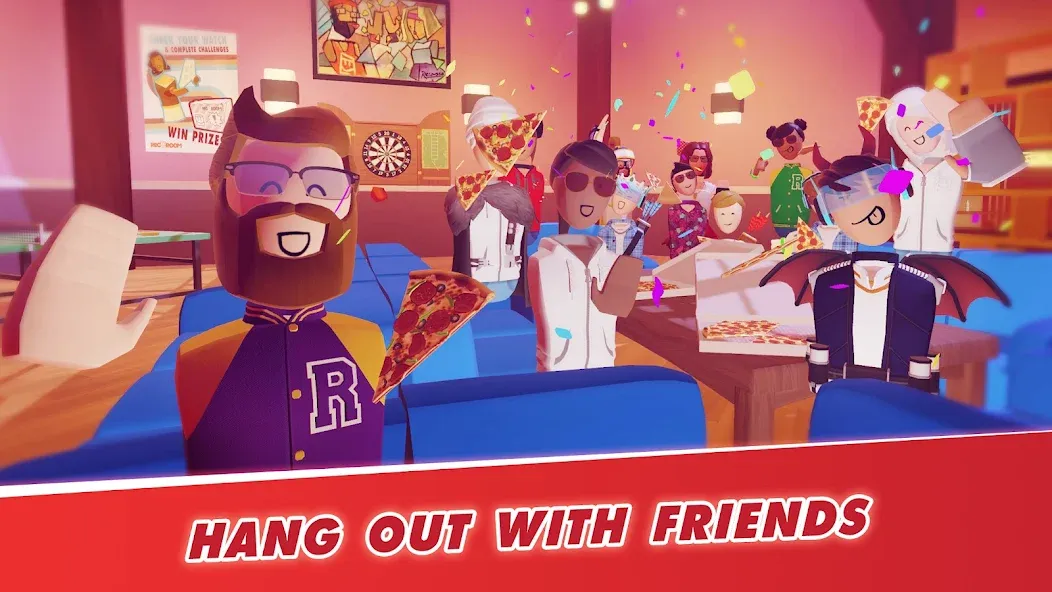 Rec Room - Play with friends! (Рек комната) [МОД: Меню, Бесконечные монеты и Открытые уровни] Screenshot 5