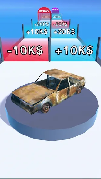 Get the Supercar 3D (Гет зе Суперкар 3Д) [МОД: Много денег, Монет и Все открыто] Screenshot 2
