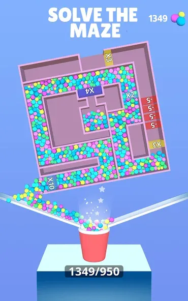 Multi Maze 3D [МОД: Все открыто, Дополнительные деньги и Меню MOD] Screenshot 4