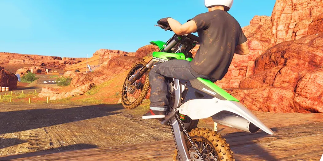 Dirt MX Bikes KTM Motocross 3D (Дирт МХ Байкс КТМ Мотокросс 3Д) [МОД: Бесконечные деньги, Монеты и Мега MOD] Screenshot 5