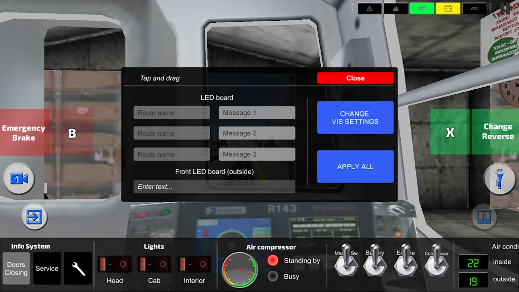 AG Subway Simulator Pro (Симулятор метро ) [МОД: Бесконечные деньги, Монеты и Мега MOD] Screenshot 1
