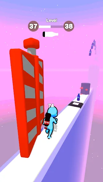 Soda Rush no wifi games (Сода Раш) [МОД: Меню, Бесконечные монеты и Открытые уровни] Screenshot 2