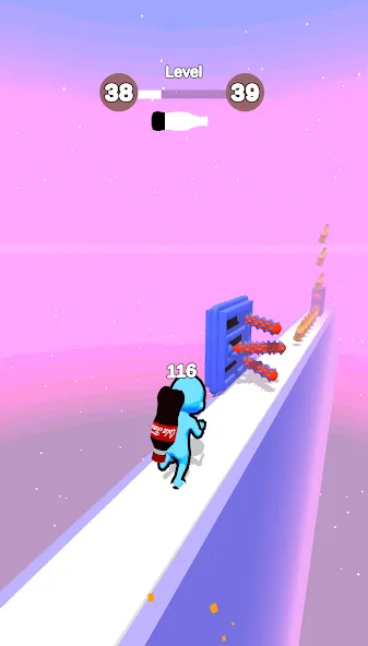 Soda Rush no wifi games (Сода Раш) [МОД: Меню, Бесконечные монеты и Открытые уровни] Screenshot 4