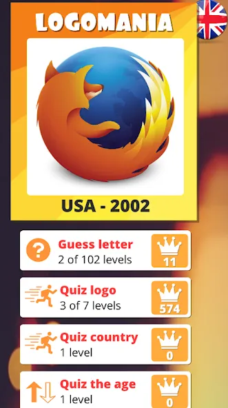 Logo quiz 2022 [МОД: Все открыто, Дополнительные деньги и Меню MOD] Screenshot 1
