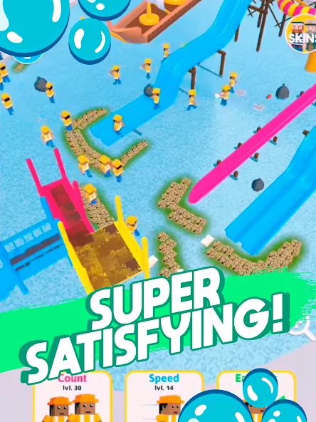 Cleaning Idle (Клининг Айдл) [МОД: Все открыто, Дополнительные деньги и Меню MOD] Screenshot 5