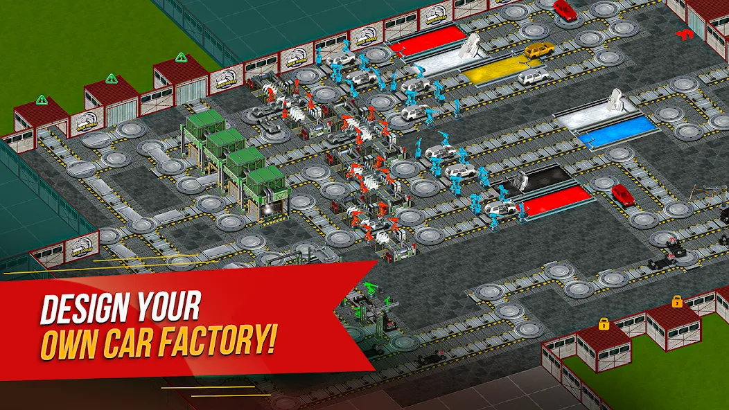 Car Factory Simulator [МОД: Деньги, Монеты и Меню MOD] Screenshot 1
