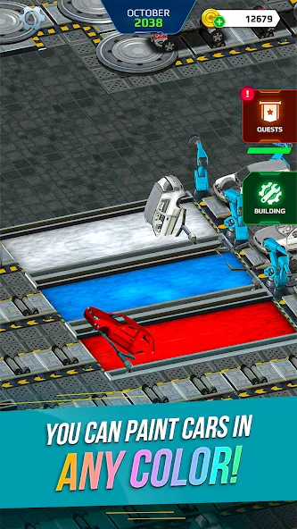 Car Factory Simulator [МОД: Деньги, Монеты и Меню MOD] Screenshot 2