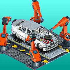 Скачать Car Factory Simulator [МОД: Деньги, Монеты и Меню MOD] | Взлом Car Factory Simulator на Андроид