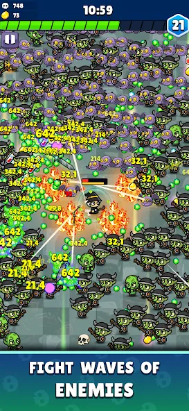 Rise of Necromancer (Райз оф Некромансер) [МОД: Бесконечные деньги, Монеты и Мега MOD] Screenshot 3