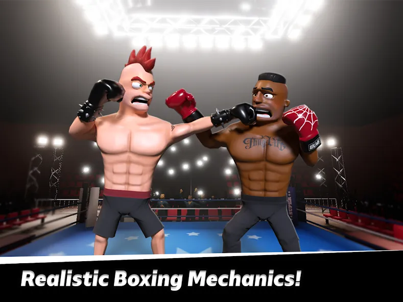 Smash Boxing: Punch Hero (Смэш Боксинг) [МОД: Меню, Бесконечные монеты и Открытые уровни] Screenshot 3
