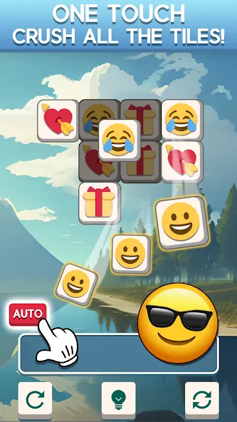 Tile Match Emoji -Triple Tile (Тил Матч Эмоджи) [МОД: Все открыто, Дополнительные деньги и Меню MOD] Screenshot 3