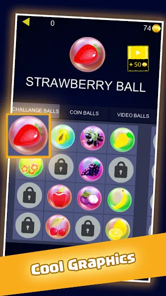 Fruit Shots Champ - Fruit Land (Фрут Шотс Чемп) [МОД: Бесконечные деньги, Монеты и Мега MOD] Screenshot 2