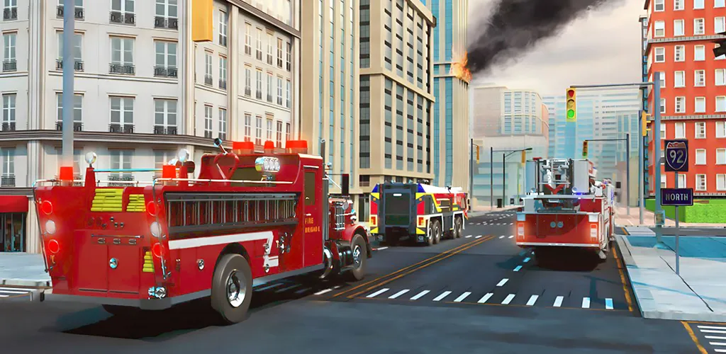 Real Firefighter 3D Simulator (Реальный Пожарник 3D Симулятор) [МОД: Бесконечные деньги, Монеты и Мега MOD] Screenshot 3