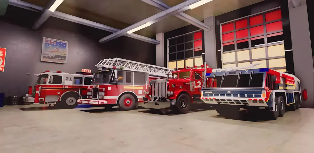 Real Firefighter 3D Simulator (Реальный Пожарник 3D Симулятор) [МОД: Бесконечные деньги, Монеты и Мега MOD] Screenshot 4