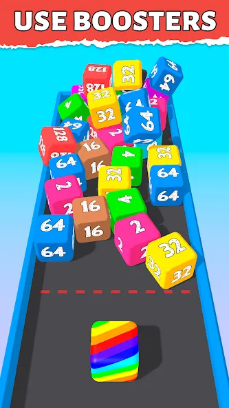 Bounce Merge 2048 Join Numbers [МОД: Все открыто, Дополнительные деньги и Меню MOD] Screenshot 4