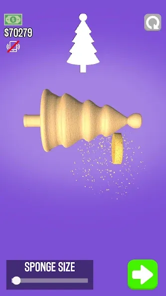 Woodturning (Вудтурнинг) [МОД: Меню, Бесконечные монеты и Открытые уровни] Screenshot 3