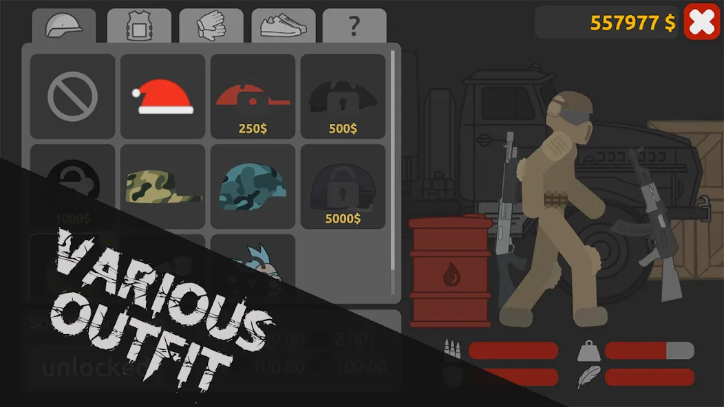 Stick Battle: Ragdoll Fight [МОД: Много монет, Открытые уровни и Мега MOD] Screenshot 4