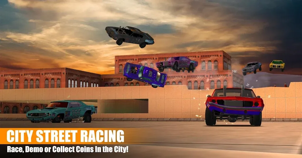 Demolition Derby 2 (Демолиция Дерби 2) [МОД: Много денег, Монет и Все открыто] Screenshot 4