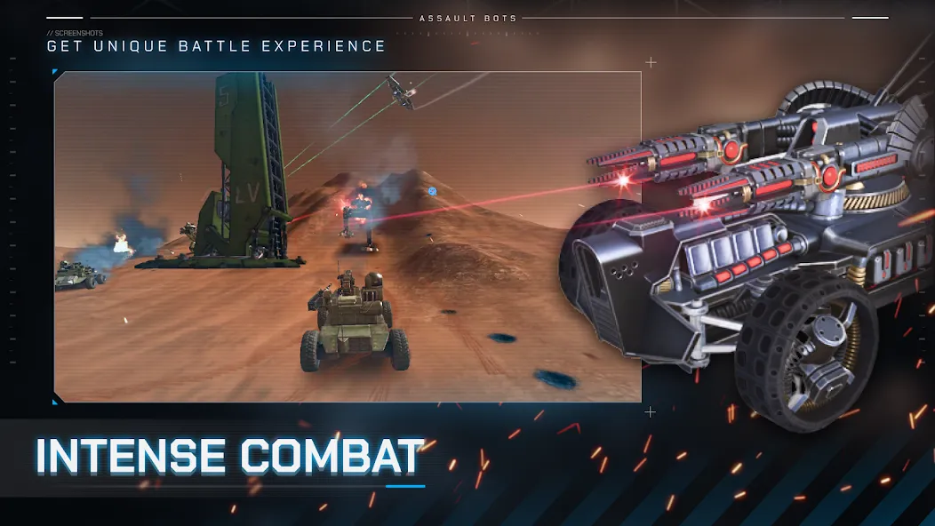 Assault Bots: Multiplayer (Ассальт Ботс) [МОД: Меню, Бесконечные монеты и Открытые уровни] Screenshot 4