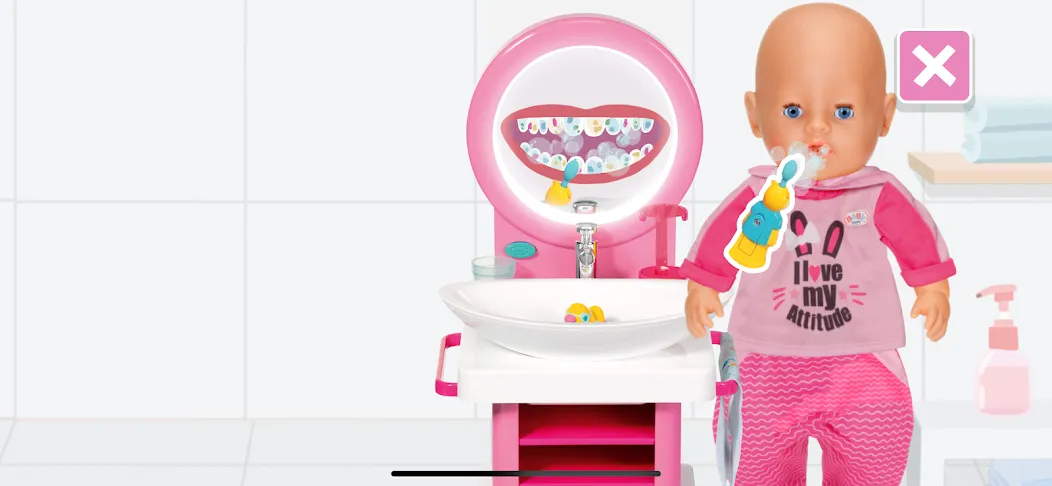 BABY born® Doll & Playtime Fun (Бэйби борн) [МОД: Деньги, Монеты и Меню MOD] Screenshot 2