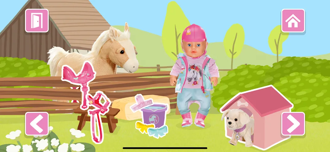 BABY born® Doll & Playtime Fun (Бэйби борн) [МОД: Деньги, Монеты и Меню MOD] Screenshot 3