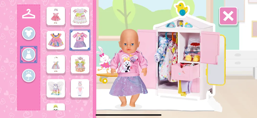 BABY born® Doll & Playtime Fun (Бэйби борн) [МОД: Деньги, Монеты и Меню MOD] Screenshot 4