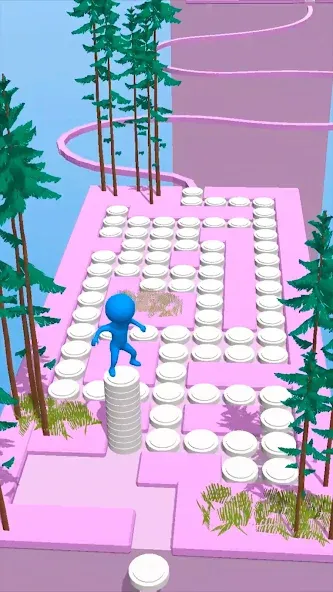 Stacky Dash (Стэки Дэш) [МОД: Много денег, Монет и Все открыто] Screenshot 3