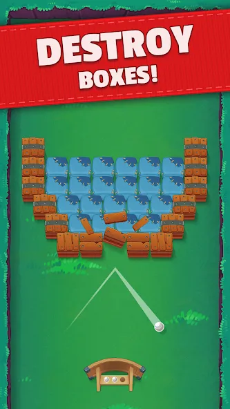 Bouncefield: Brick Breaker (Баунсфилд) [МОД: Меню, Бесконечные монеты и Открытые уровни] Screenshot 2